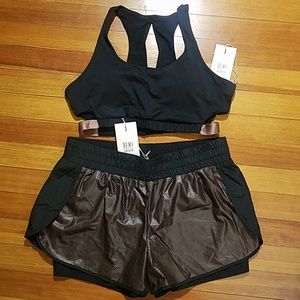 Fabletics Sports bra and shorts